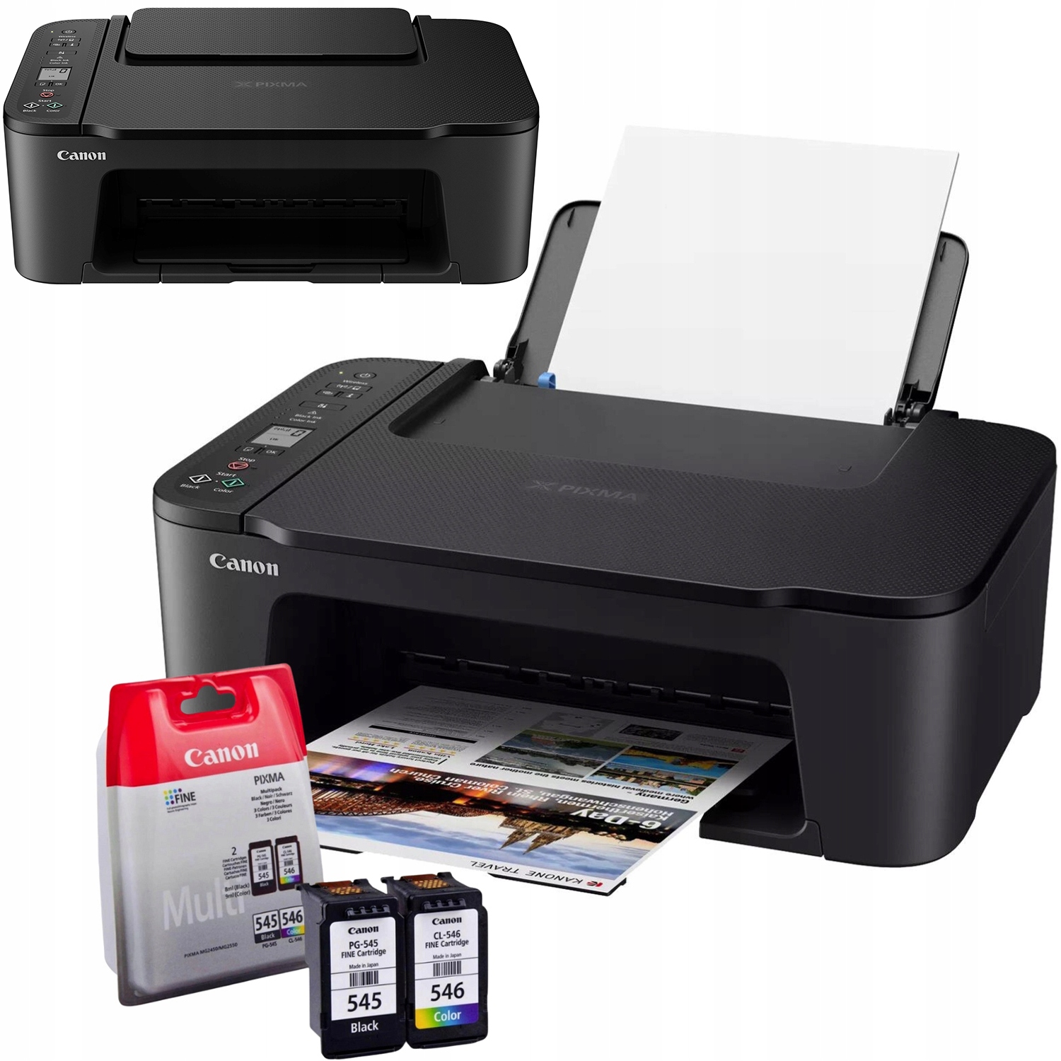Multifunkčná atramentová tlačiareň Canon TS3450 (farebná).